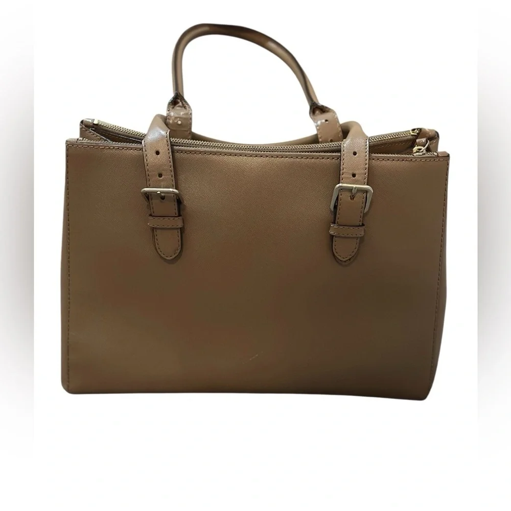 kate spade Tan large Satchel With Top Handle